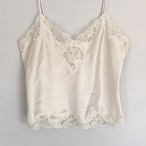 Vintage White Lace Camisole